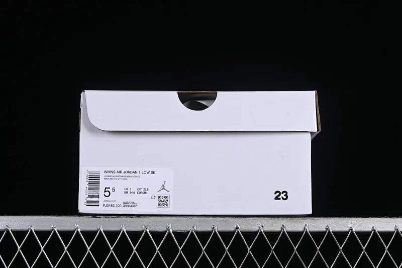 All categories Air Jordan Jordan series basketball shoes Air Jordan 1 Low Air Jordan 1 Low AJ1 Joe 1 Mocha brown low-top cultural and leisure sports sneakers FJ3453-200